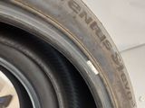 a close up of a tire on a vehicle