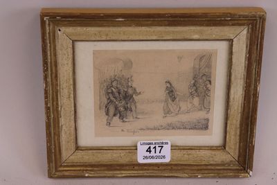 an image of a picture of a drawing of a man and a woman