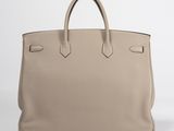 the small birkine bag in beige pebbled leather