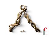 a picture of a pair of scissors and a chain