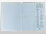 an open book that has a list of people on it