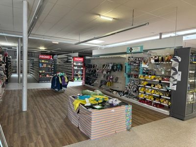 a store with a variety of items in the store