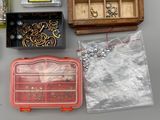a lot of assorted items that are on the table