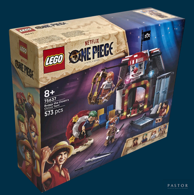 une boîte de Lego contenant un bateau pirate