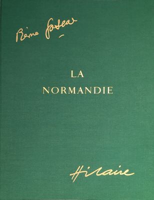 the book is green with gold writing on it