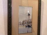 a picture of a picture hanging on the wall
