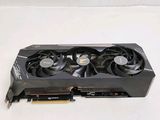 a close up of a video card with two fans on top of it