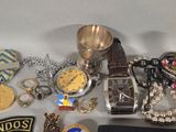 a lot of items that are sitting on a table