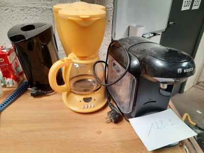 Cafetière à dosettes BOSCH Bouilloire DOMEDIA - Photo 1