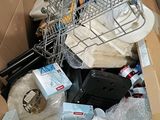 a box full of assorted items in it
