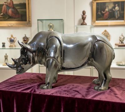 Pierre FINCK (Contemporain), artiste animalier : Rare bronze…