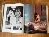 a book with a picture of a woman on a horse and a naked woman on a horse