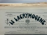 an old newspaper with a picture of a man on it