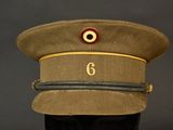 an image of a military hat with the number 6 on it