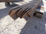 several pieces of steel are stacked on top of each other in a pile