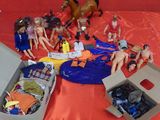 a lot of toys that are sitting on a table