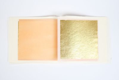 Ensemble de 24 feuilles carrées d'or pour dorure d'environ 8…