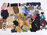 a pile of assorted items sitting on a table