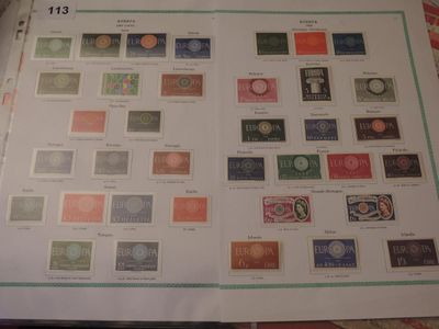 TIMBRES EUROPA ** ANNEE 1960 COMPLETE - SUPERBE (cote …