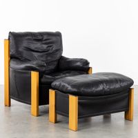 Tobia Scarpa (1935) « Fauteuil avec repose-pieds », pour Gav… (photo 3)