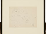 an image of a drawing of a cat on a table