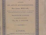 the front cover of an old book with a picture of a dog