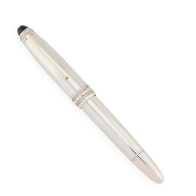 MONTBLANC, Modèle « Meisterstück N°146 Royal Steel Diamond »…