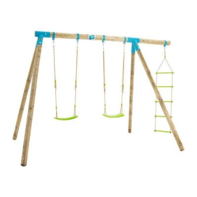 1 balançoire comprenant: 2 assises + 1 échelle et 1 système …