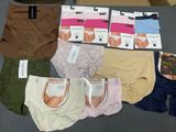 a lot of underwear that are on the floor
