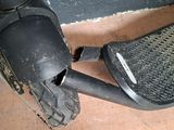 a close up of a pair of shoes that are on the floor