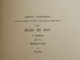 an old book with a black and white title on it