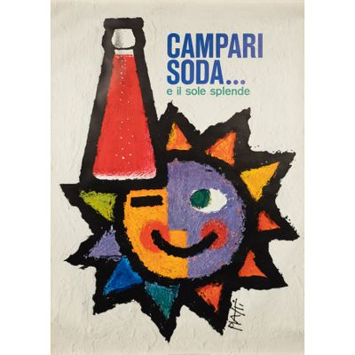 Campari Soda" [Soleil] Affiche offset [Non-feuille]