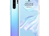 vue de face et de dos d'un Samsung Note 10 Lite blanc et bleu