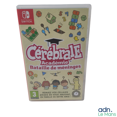 une boîte de jeu vidéo sur laquelle figure la photo d'un enfant
