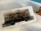a toy train that is sitting on a table