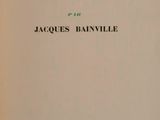 the cover of a book with a black and white image on it