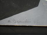 an image of a painting of a man on a skateboard in a box