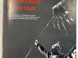 the cover of a book with an image of a man holding a sword