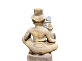 statue of a woman holding a baby in her arms