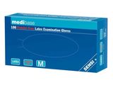 Gants d'examen en latex Medibasa, taille moyenne