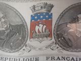 a newspaper with a picture of a man and a woman on it