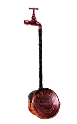 Thomar - Caviar (Pink), 2019 Resin sculpture with chromatic …