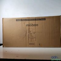2 chaises de bar MILIBOO Breka - Gris - Descellé - TVA Récup… (photo 2)