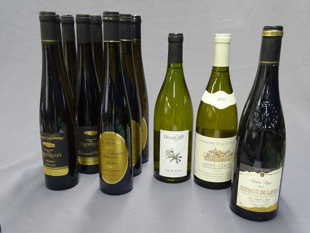 BLANC : DOMAINES DES TABOURELLES, Touraine, 4 bouteilles de 2015,...