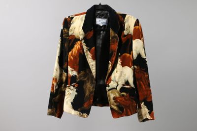 an image of a jacket hanging on a hanger