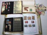 a lot of stamps on the pages of a book
