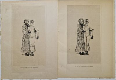 Félicien Rops (1833-1898) - Ma fille monsieur Cabanel.