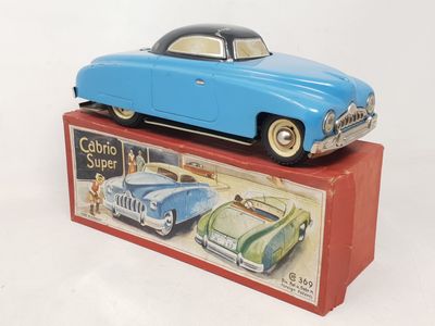 . CKO (Allemagne, 1952) auto "CABRIO SUPER" en tôle laquée b…