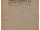 an old book with a black and white title on it