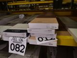 several boxes are stacked on top of each other in a warehouse